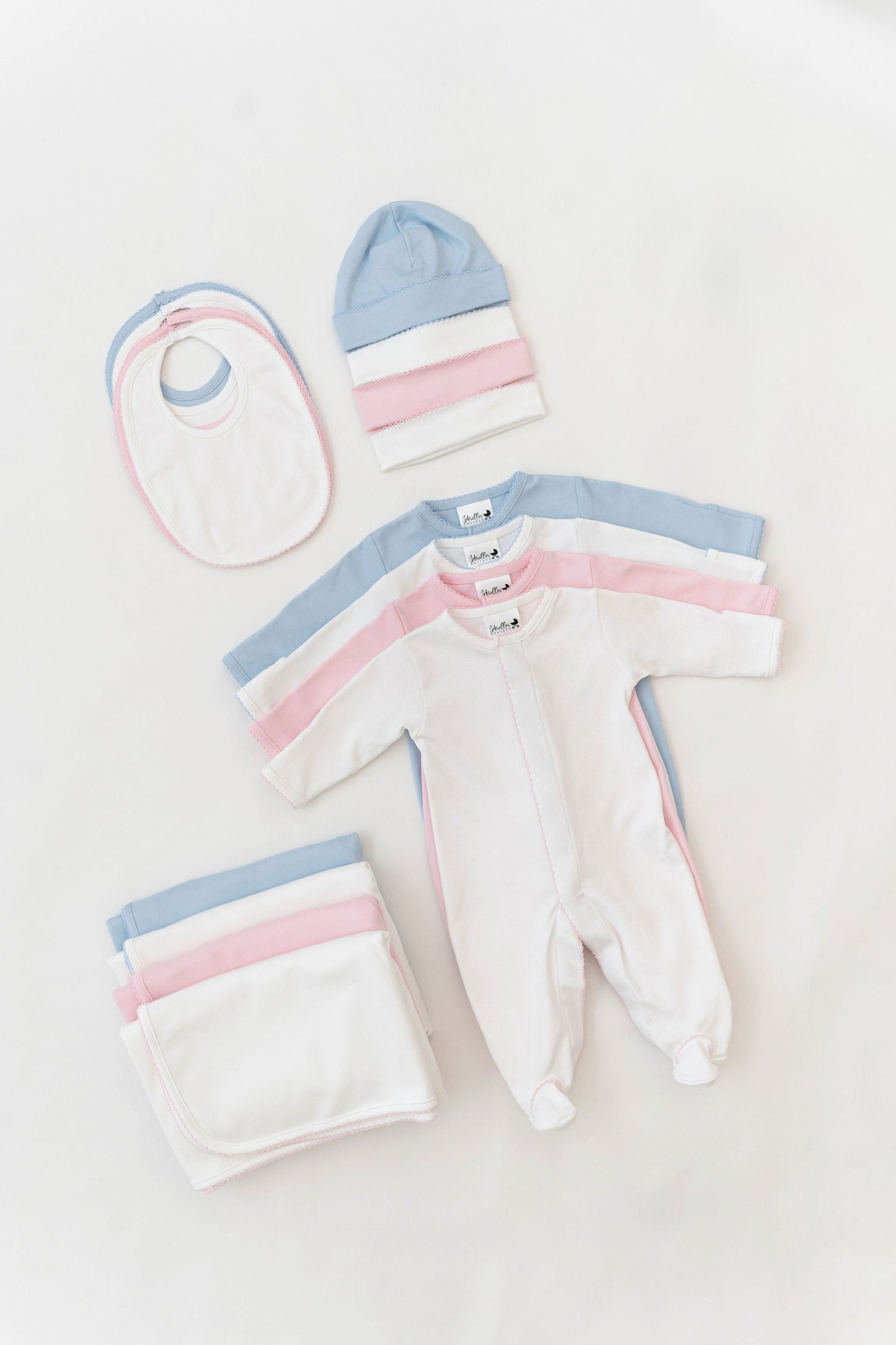 Premium Pima Cotton Newborn Layette Set