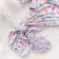 Bloom Knotted Baby Gown With Hat/Headband Option (Newborn-3 months)