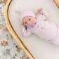 Dusty Rose Baby Outfit Set with Hat/Headband Option (Newborn - 12 months)
