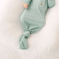 Mint Knotted Baby Gown With Hat/Headband Option (Newborn-3 months)