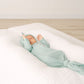 Mint Knotted Baby Gown With Hat/Headband Option (Newborn-3 months)
