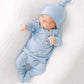 Baby Blue Baby Outfit With Hat Option