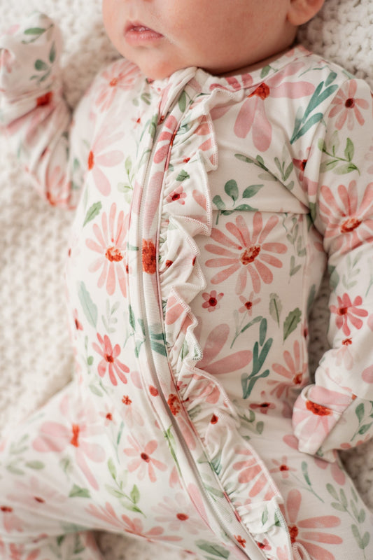 Watercolor Floral Zippy