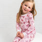 Pink Bow 2-Piece Pajama Set