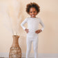 Two-Piece Pajama Set - Blue Daisy