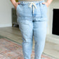 Judy Blue Cooper High Rise Vintage Denim Jogger