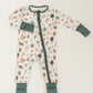 Forest Bamboo Convertible Jumpsuit (0-3 Months)