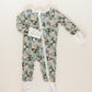 Botanical Bamboo Convertible Jumpsuit 0-3 Months