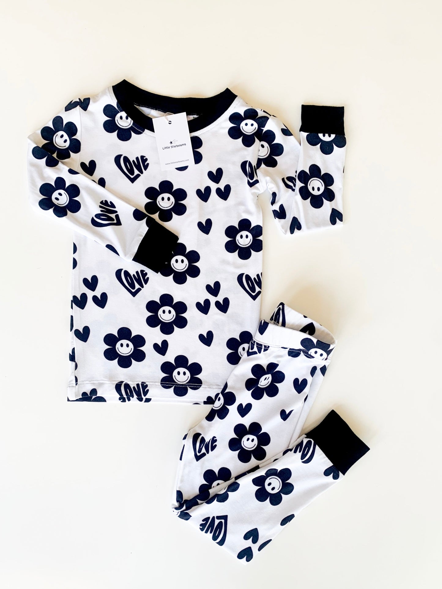 Flower Power 2-Piece Pj Set