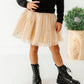 Gold Shimmer | MESH Skort