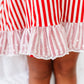 Red Stripes | NIGHTGOWN