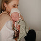 Organic Cotton Muslin Burp Cloth (2-Pack)-Multiple Color Options