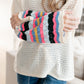 End of the Story Striped Sleeve Sweater