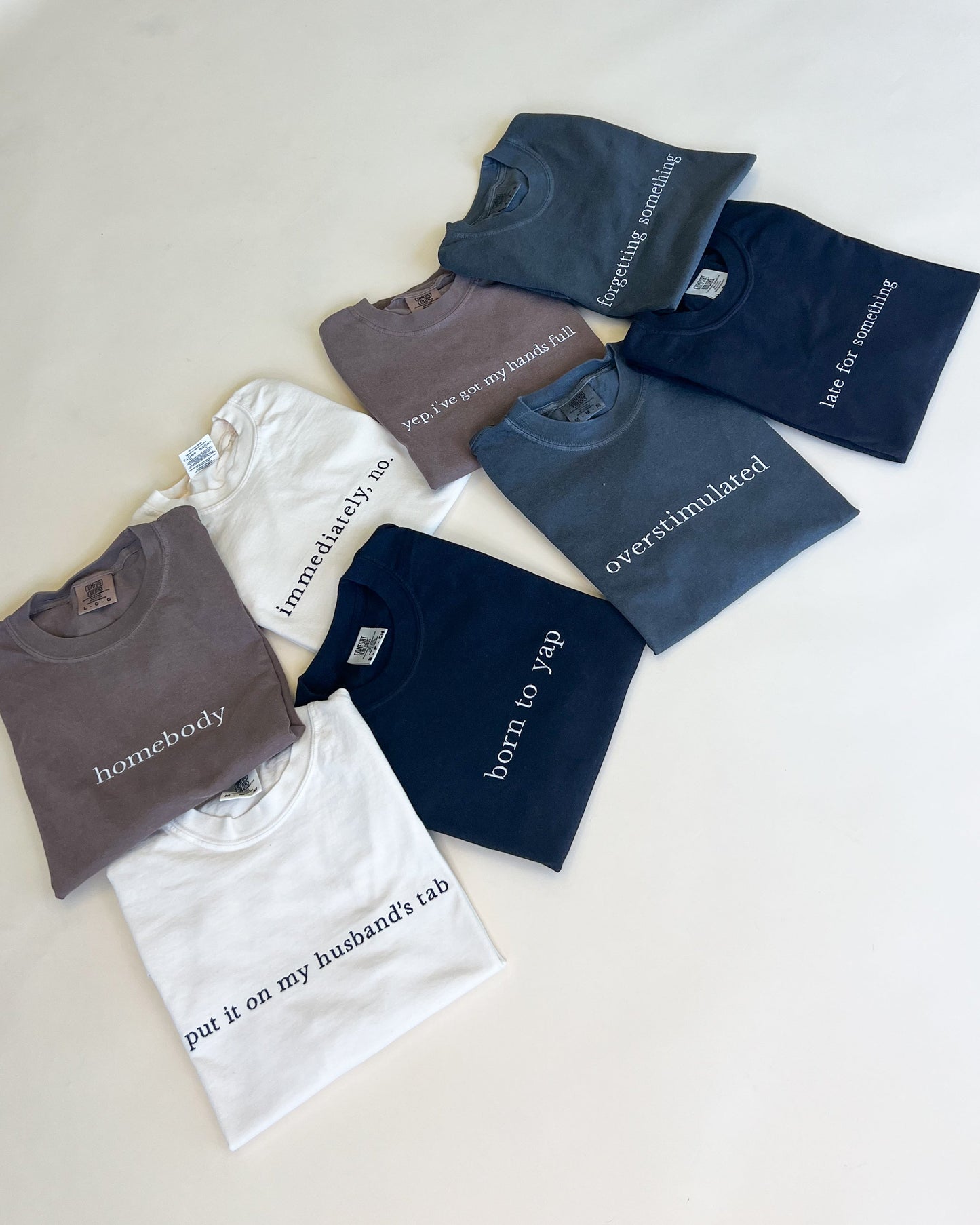 Born To Yap Embroidered T-Shirt