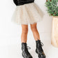 Cream + Dottie | MESH Skort