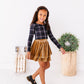 Carmel Velvet | 2-Tiered SKORT