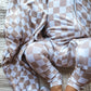Checkered Zippy- Neutral