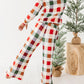 Holiday Plaid | GIRLS WIDE-LEG SET