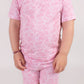 Pink Toile 2-Piece Pajama Short Set