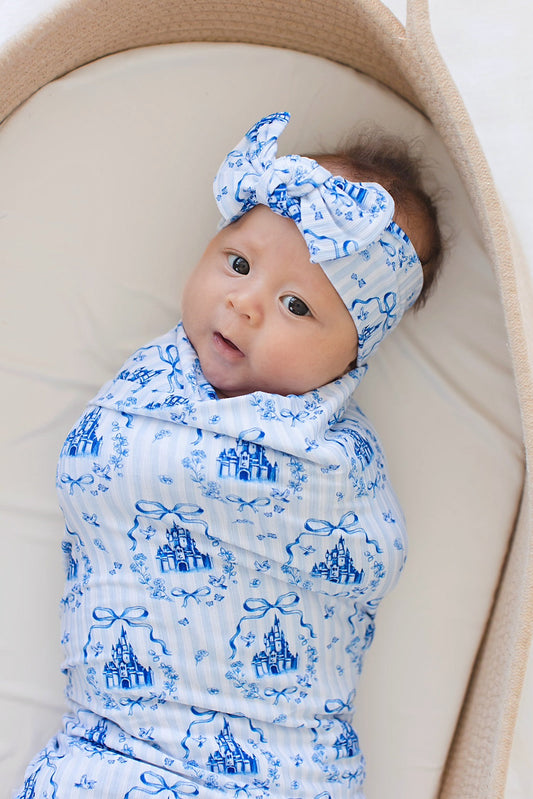 Ever After Ribbed Swaddle Set