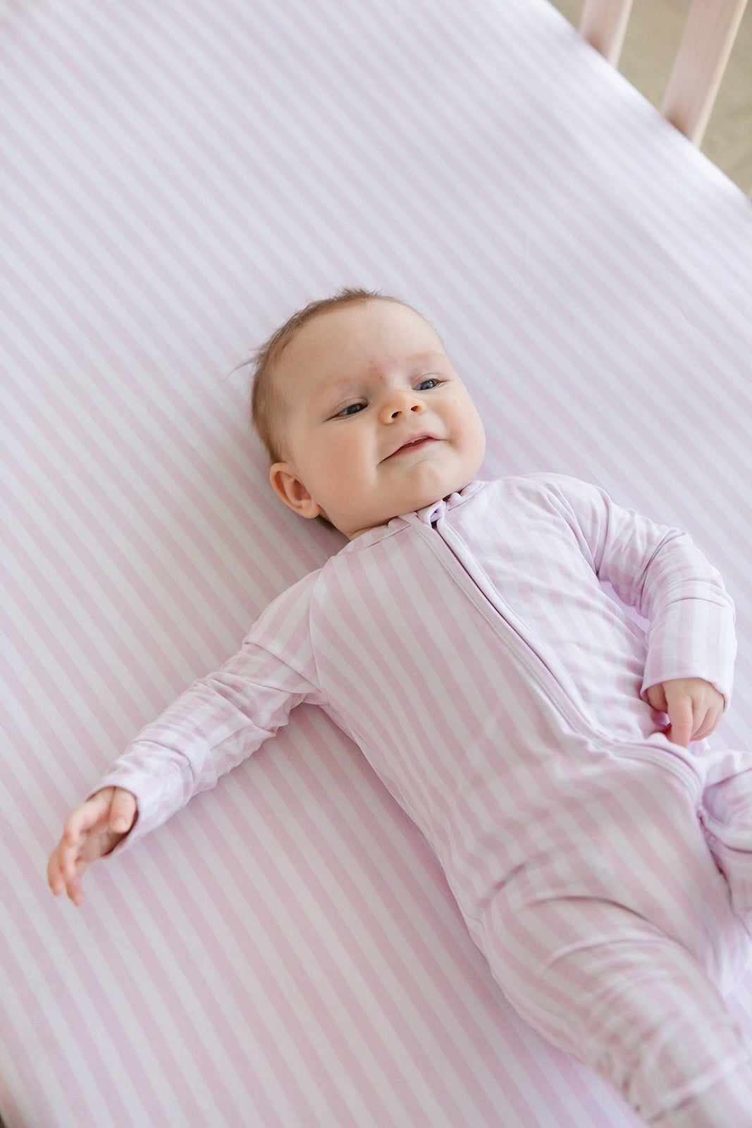 Pink Stripes Zippy Pajama