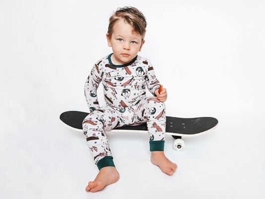 Skater Boy 2-Piece Pajama Set