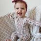 Candy Cane Lane Bamboo Zippy Pajamas