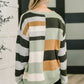 Fall Into Us Color Block Knit Pullover