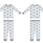 Firetruck 2-Piece Pajama Set