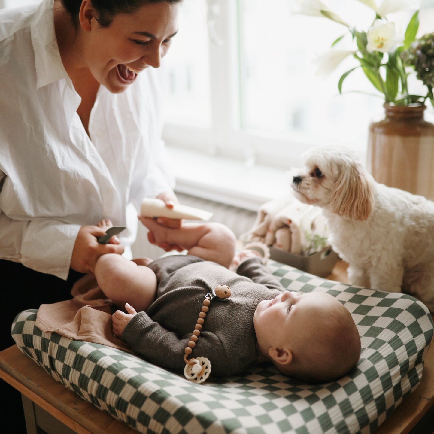 Extra Soft Muslin Changing Pad Cover- Multiple Color Options