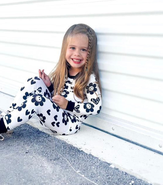 Flower Power 2-Piece Pj Set