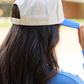 Good Game Royal/Natural Embroidered Trucker Hat