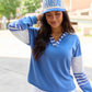 It's Gameday Royal Blue Embroidered Trucker Hat
