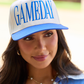 It's Gameday Royal Blue Embroidered Trucker Hat
