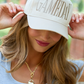 It's Gameday Khaki Embroidered Trucker Hat