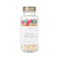 Multicolor Rainbow Safety Matches - 60 Count, 3.75"