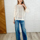 Hallow Laugh Open Knit Top