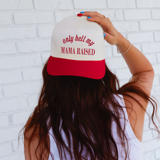 My Mama Raised Trucker Hat- 2 colors