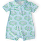 He's On The Green Polo Shorty One-Piece