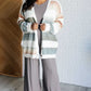 Ombre Feelings Striped Cardigan