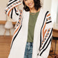 Holding On Aztec Print Cardigan