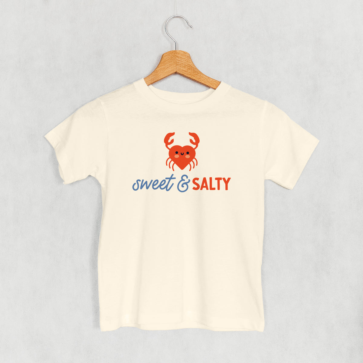 Sweet & Salty Crab Tee & Sweatshirt- 4 Color Options