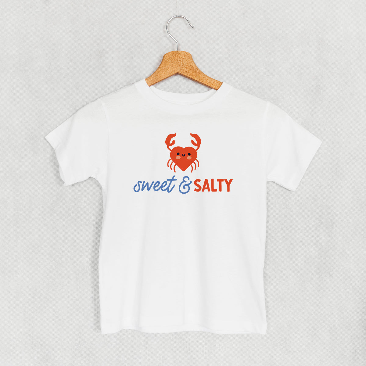 Sweet & Salty Crab Tee & Sweatshirt- 4 Color Options