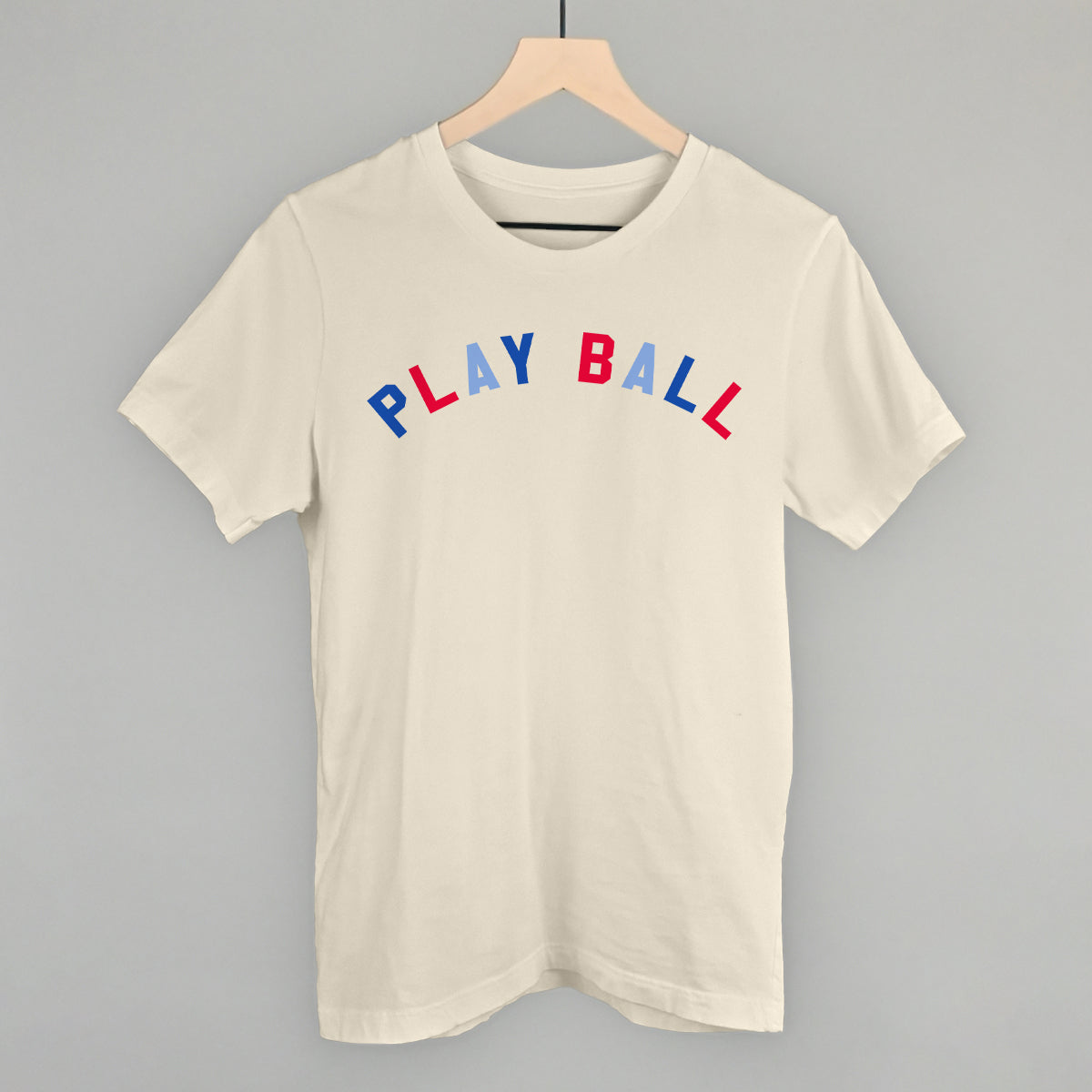 Play Ball Arc (White Letters) Tee/Sweatshirt- Multiple Options