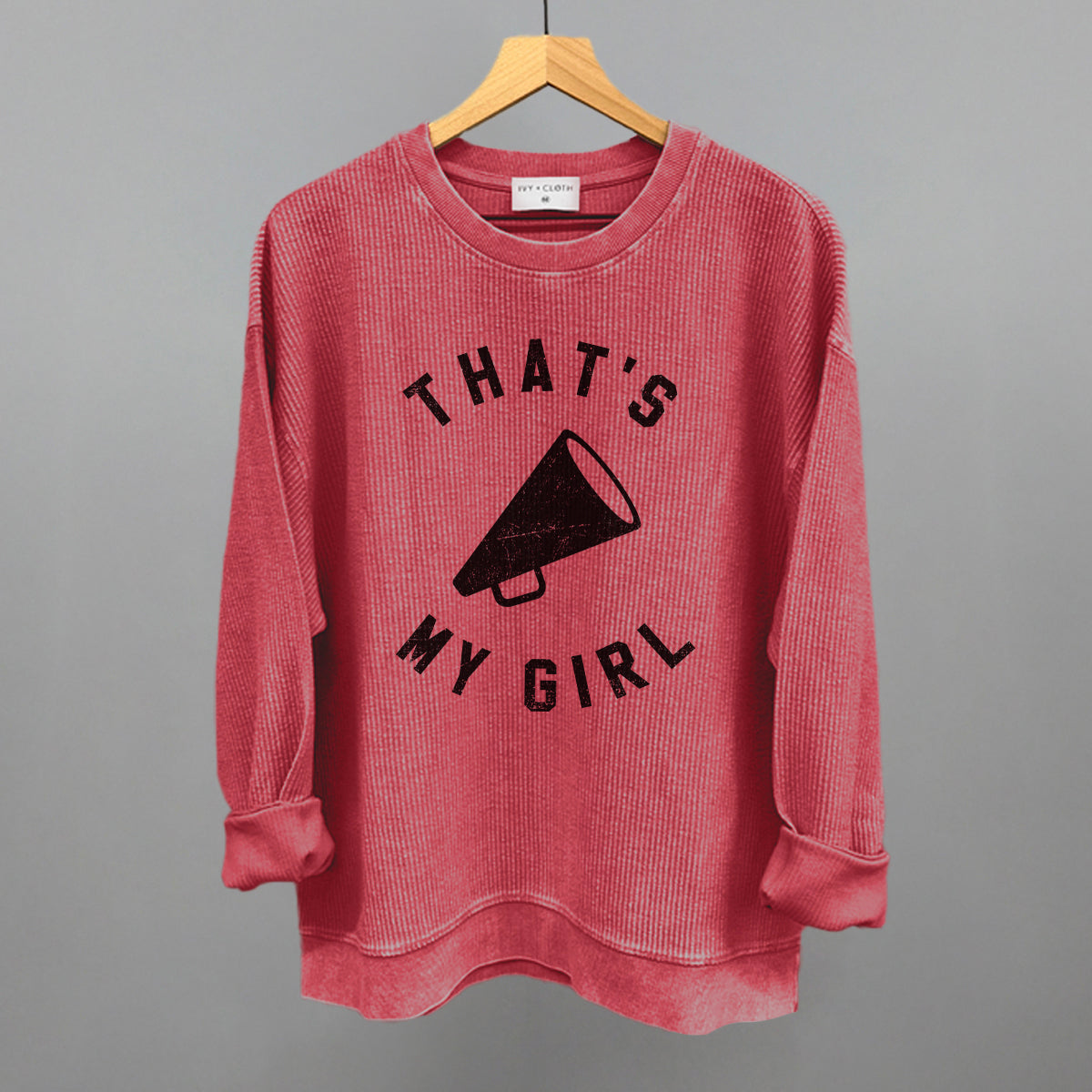 That's My Girl Cheerleading Graphic Tee/Sweatshirt-Multiple Options