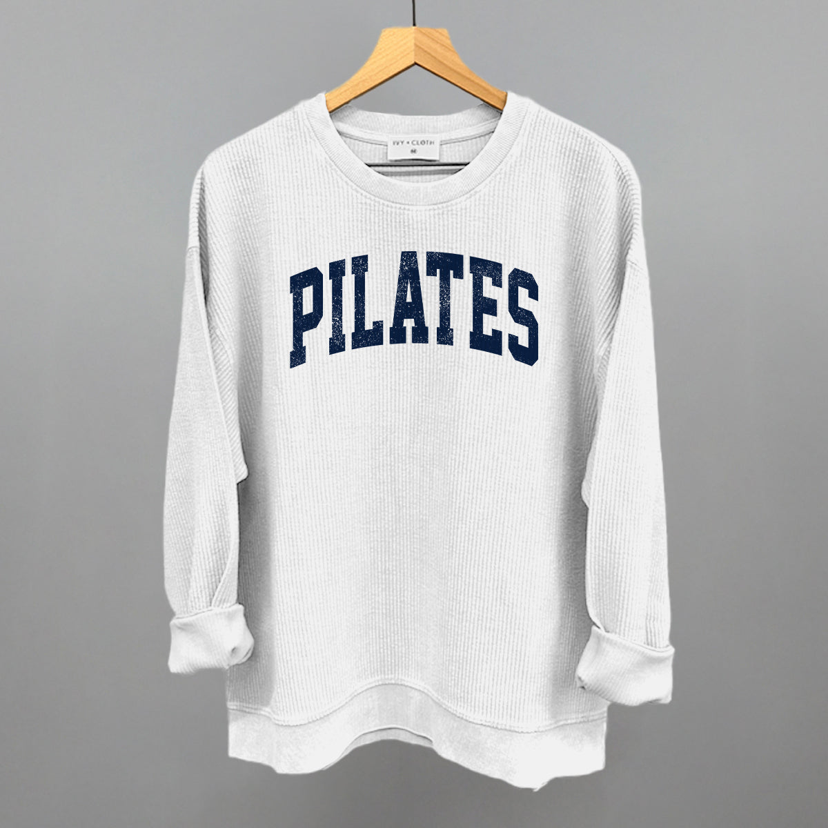 Pilates Arch (Navy Print) Tee/Sweatshirt- Multiple Options