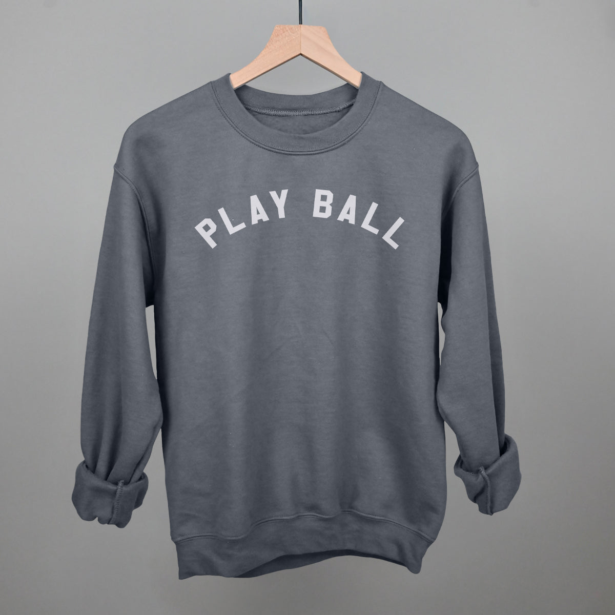 Play Ball Arc (White Letters) Tee/Sweatshirt- Multiple Options