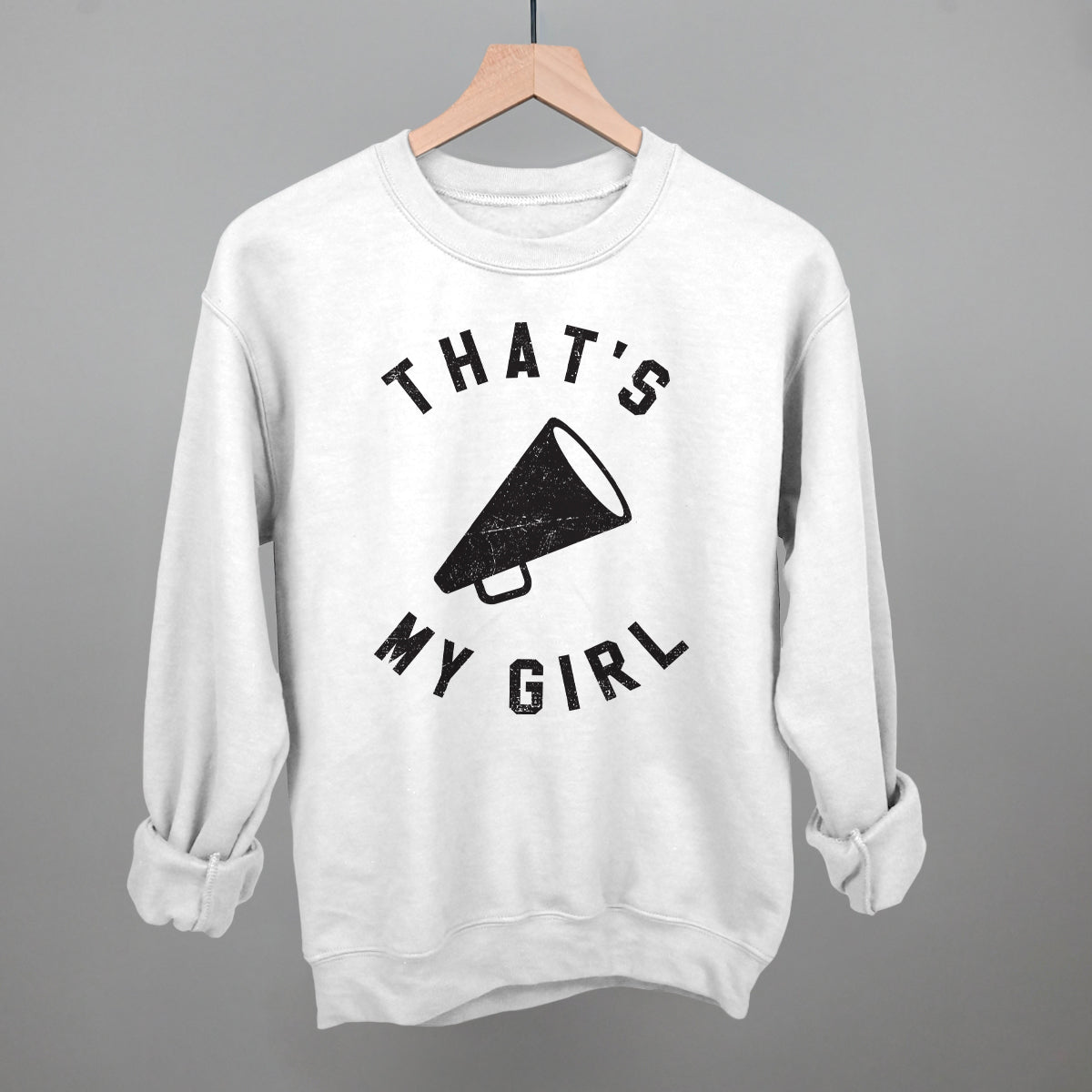 That's My Girl Cheerleading Graphic Tee/Sweatshirt-Multiple Options