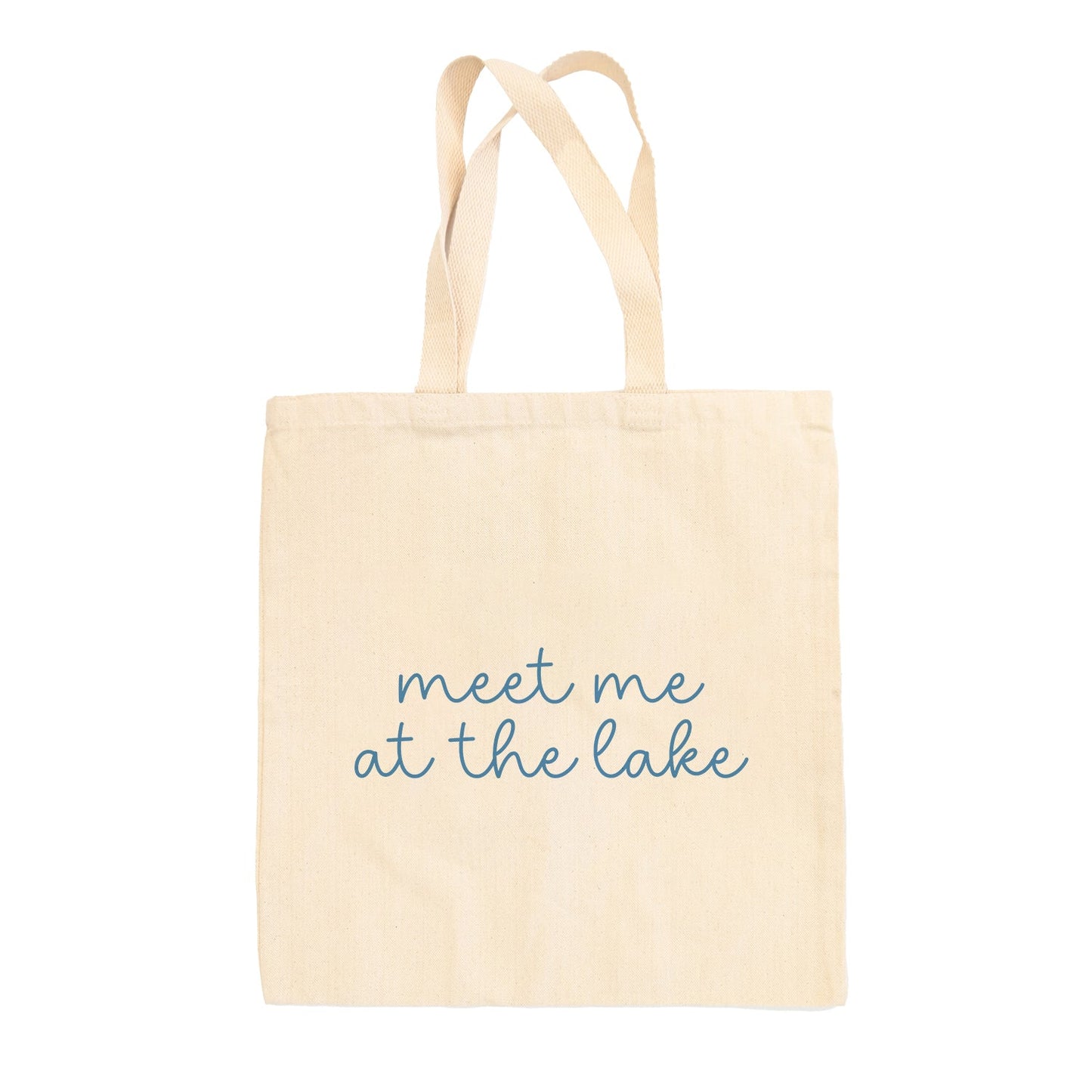 Meet Me At The Lake Tote Bag- 2 Colors