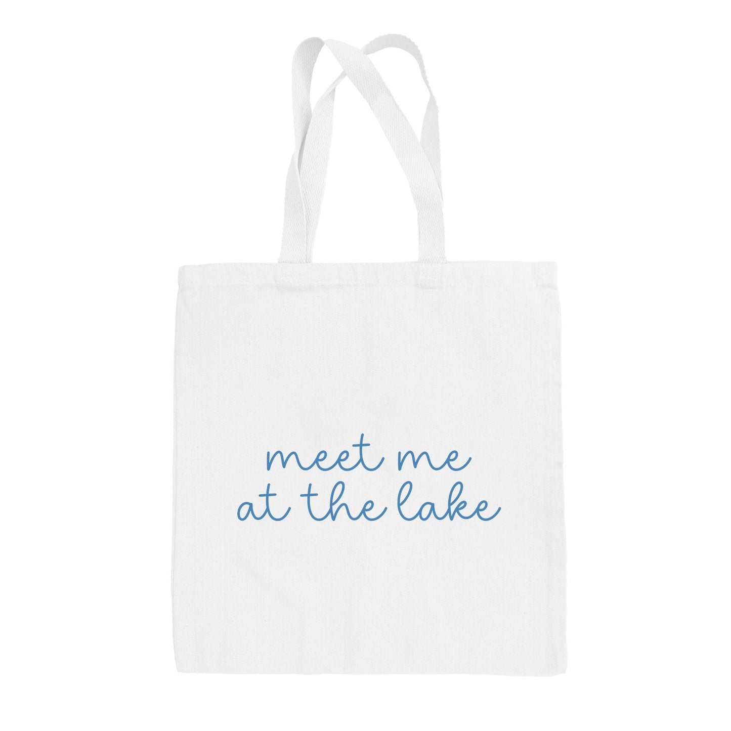 Meet Me At The Lake Tote Bag- 2 Colors